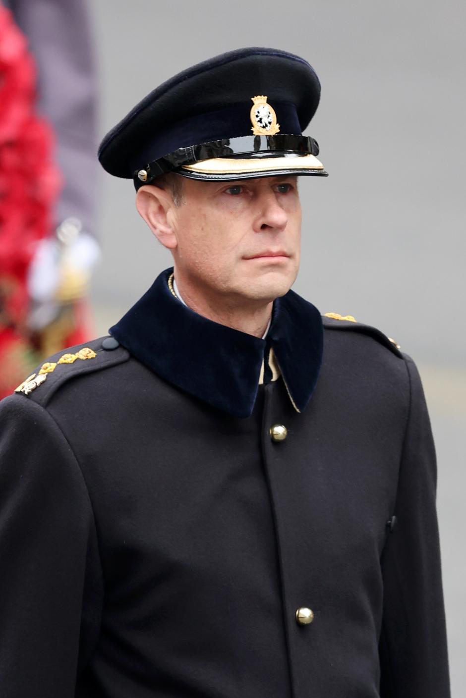 Prince Edward during 2023 National Service Of Remembrance in London, UK - 12 Nov 2023