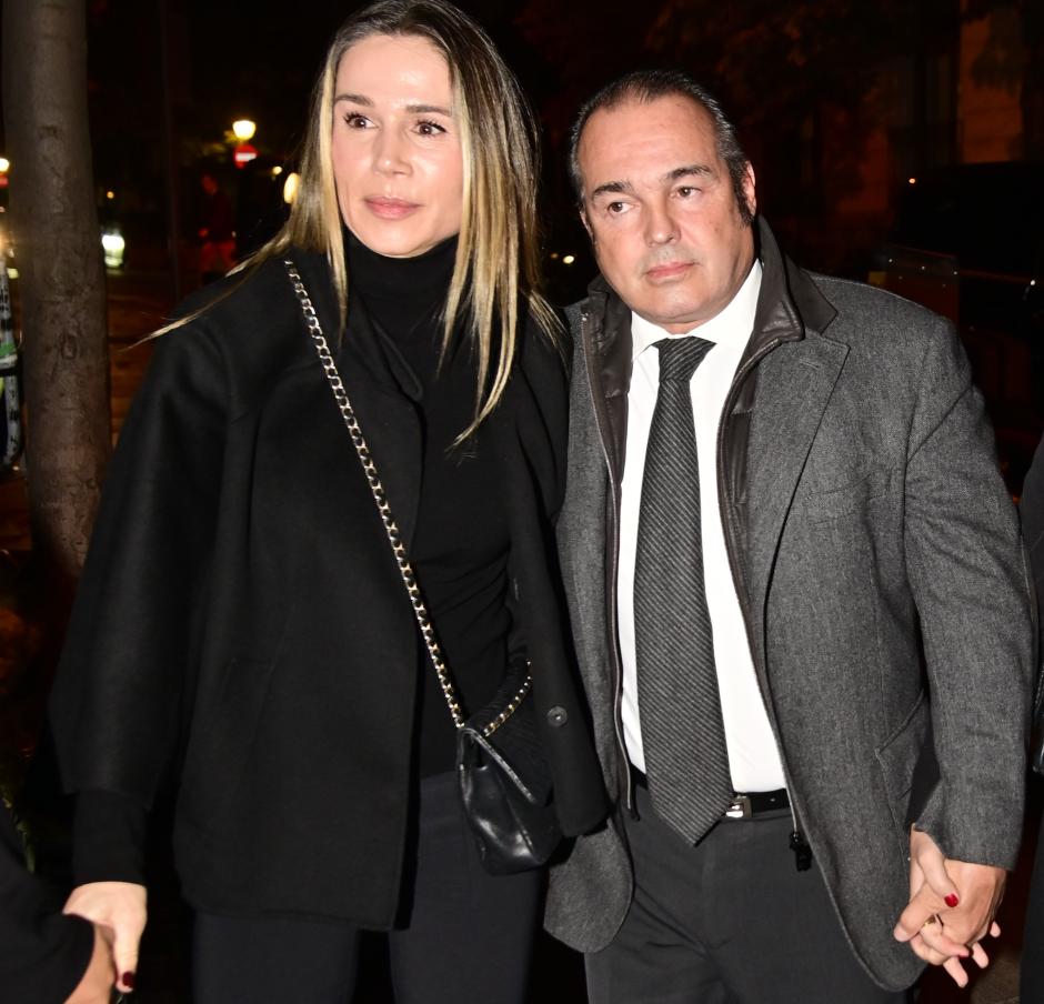 Borja Fernández Tapias during funeral of Fernando Fernandez Tapias in Madrid on Monday, 13 November 2023.