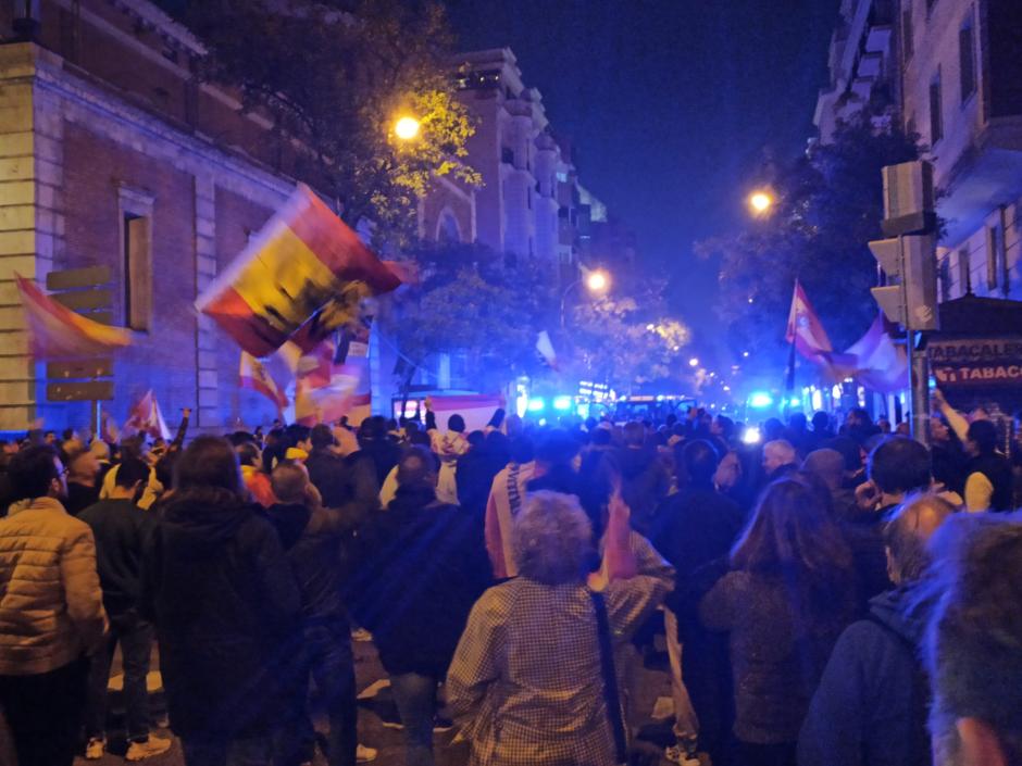 Manifestación en Ferraz