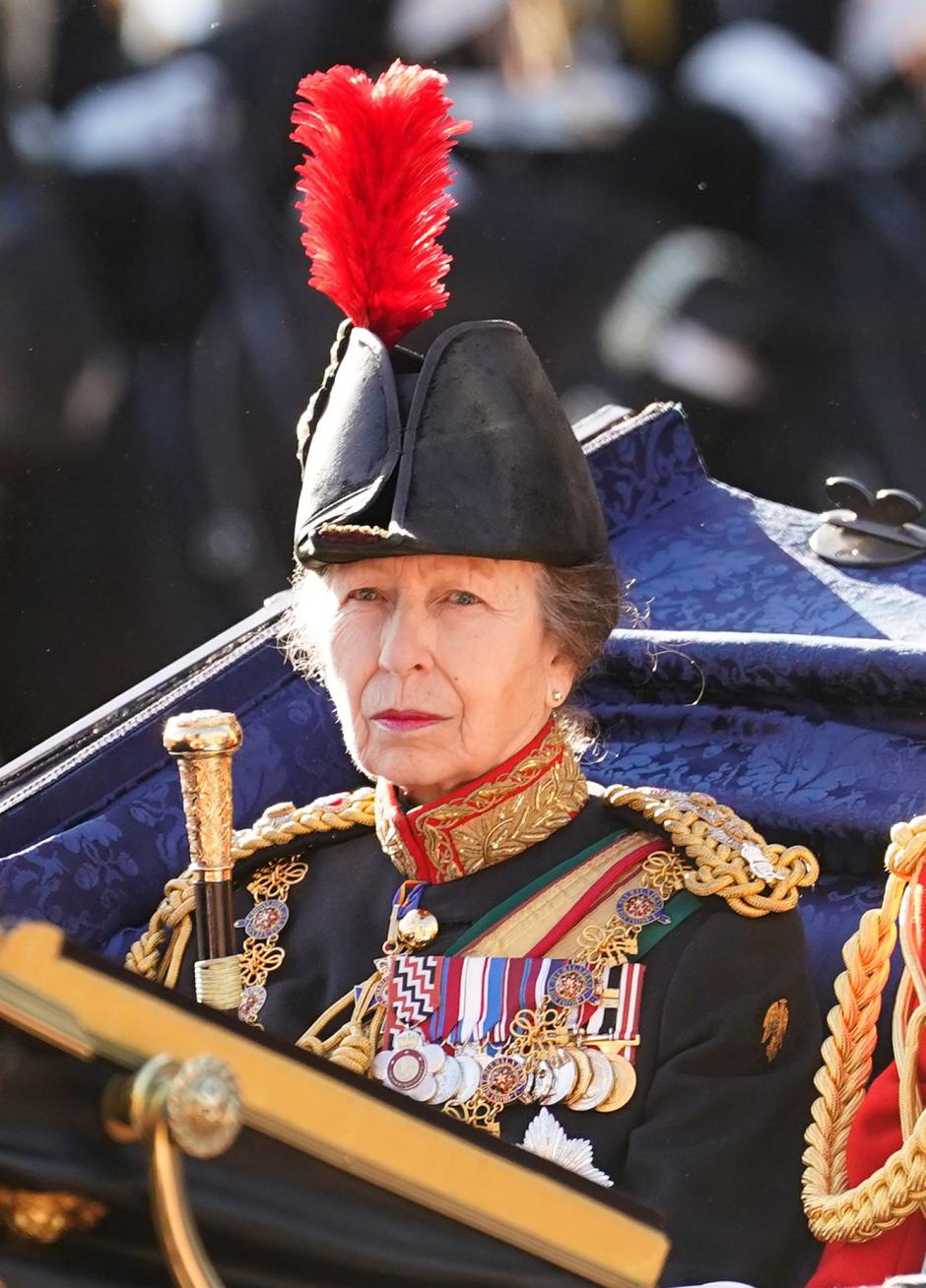 Princess Anne during the State Opening of Parliament, in the House of Lords in London. Picture date: Tuesday November 7, 2023.