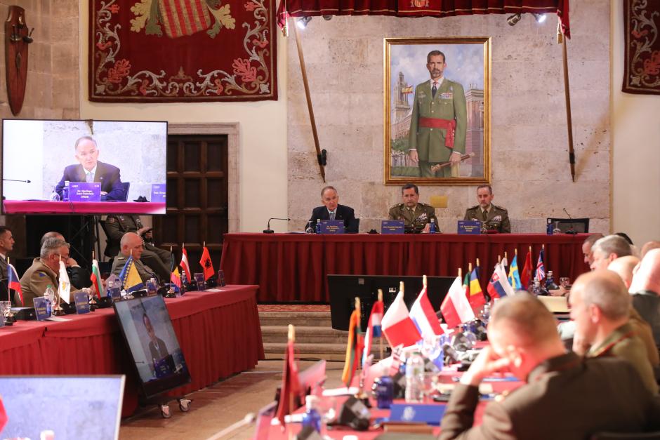 Vista general del IX Foro de Jefes de Estado Mayor de los Ejércitos de Tierra Europeos
