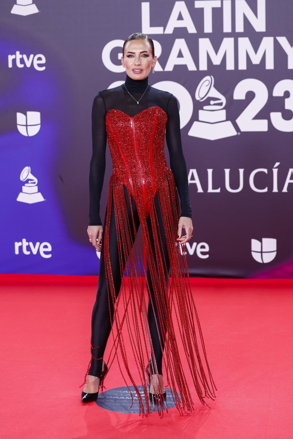 Singer Rosalia at the 24nd annual Latin Grammy Awards 2023 in Sevilla on Thursday, 16 November 2023.