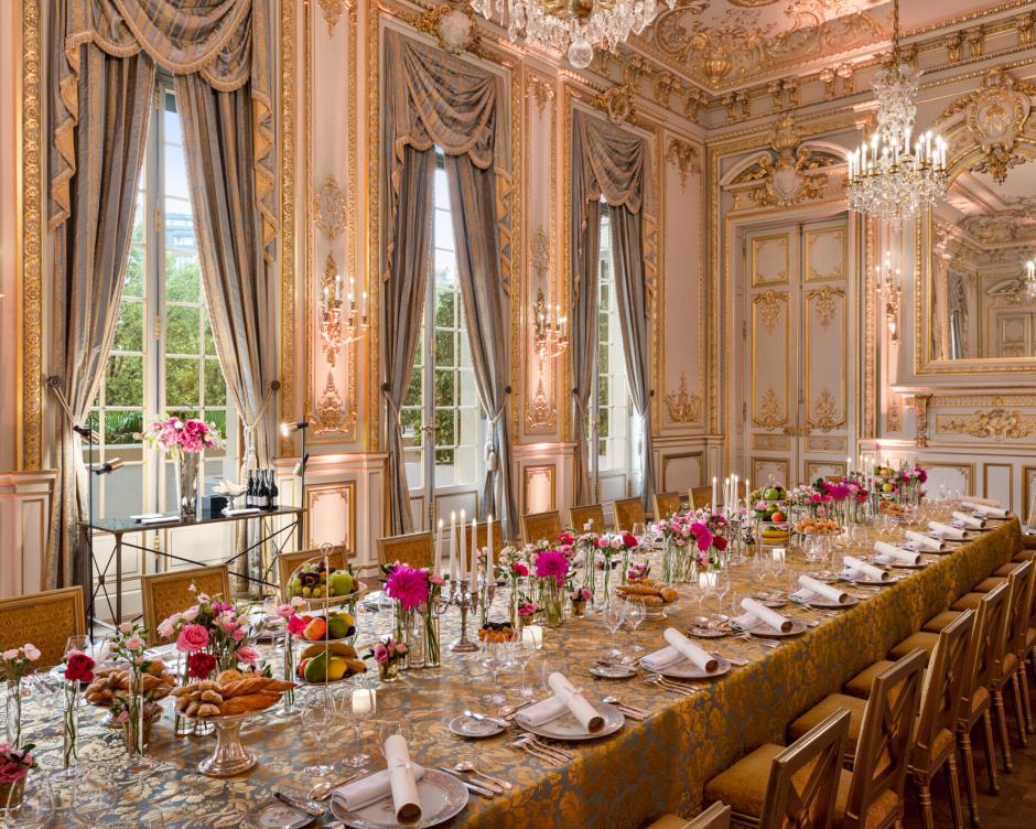 Shangri-La Paris - Grand Salon - Bonaparte dinner ©Shangri-La Paris  (1)