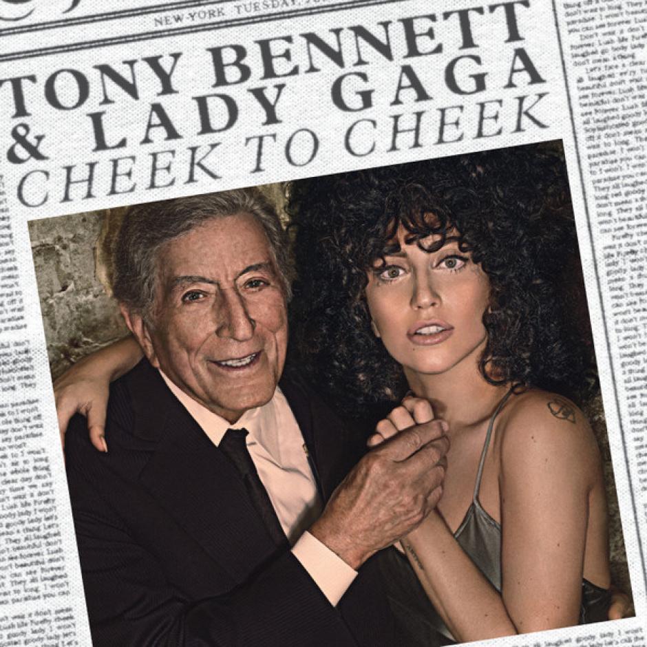 Portada de 'Cheek to Cheek', primer álbum a dúo de Tony Bennett y Lady Gaga