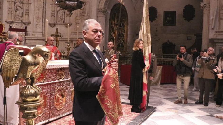 La espada de Fernando III, en procesión