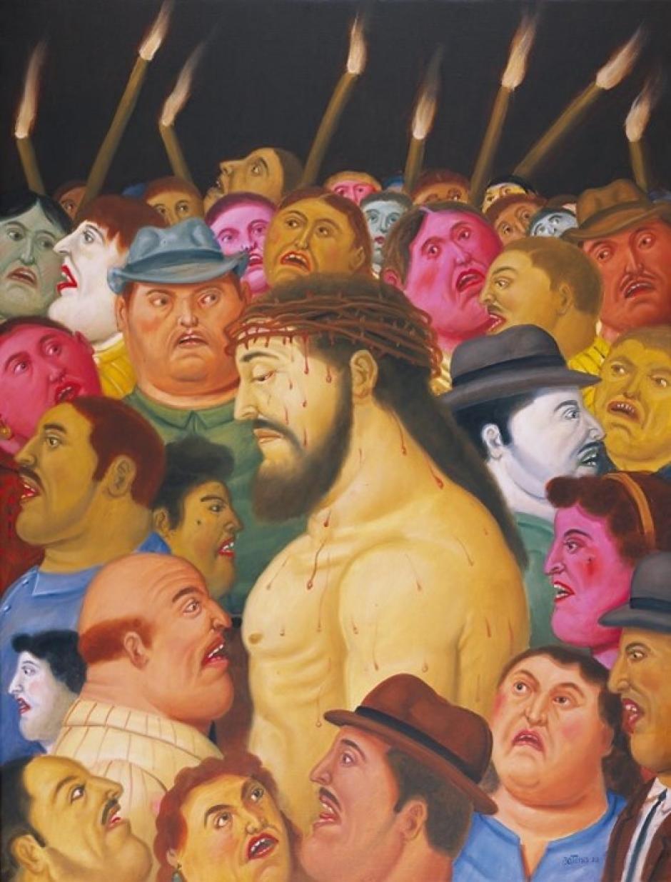 'Jesús entre la multitud'