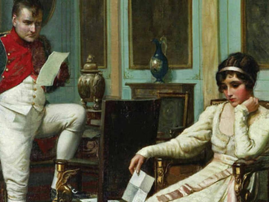 Josefina Bonaparte y Napoléon