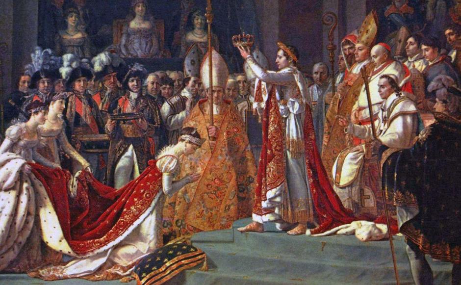 Coronación de Josefina por Napoleón