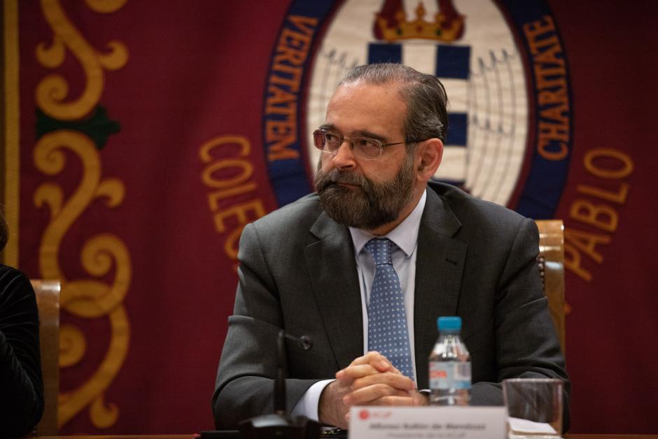 Alfonso Bullón de Mendoza, presidente de la ACdP