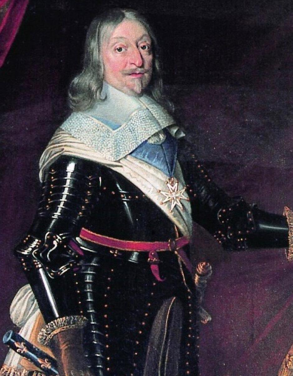 Retrato de César de Bourbon, duque de Vendôme