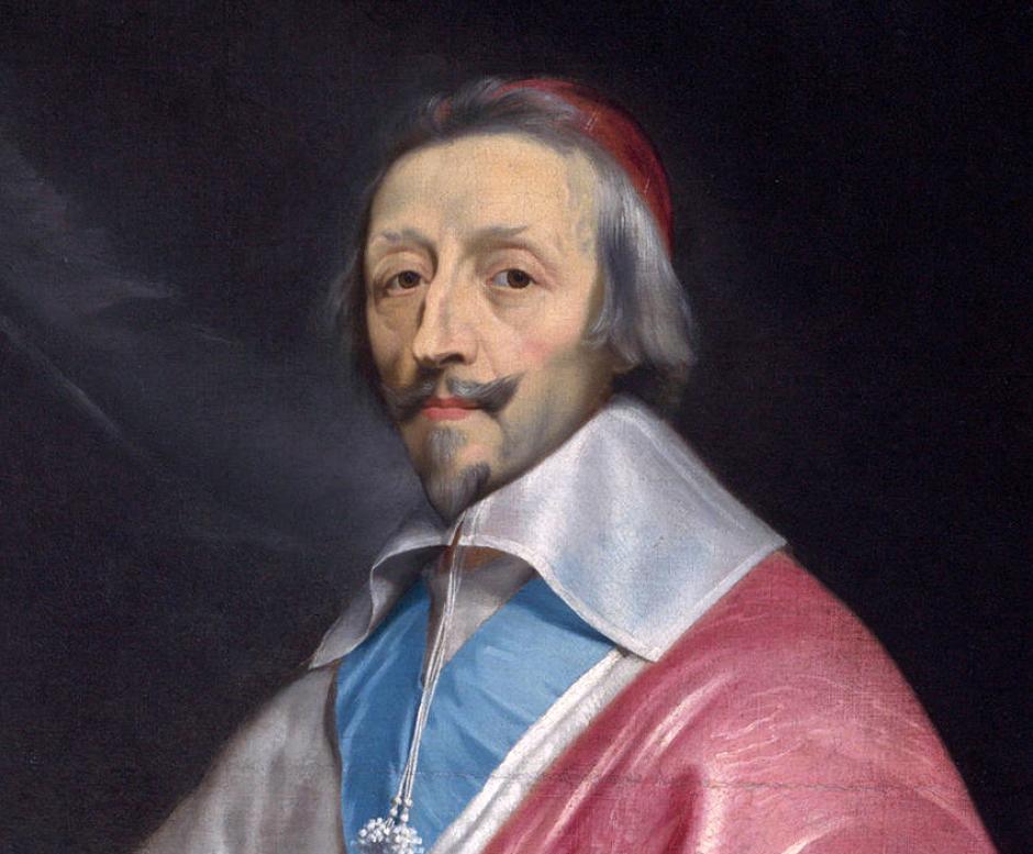 Cardenal Richelieu, pintado por Philippe de Champaigne