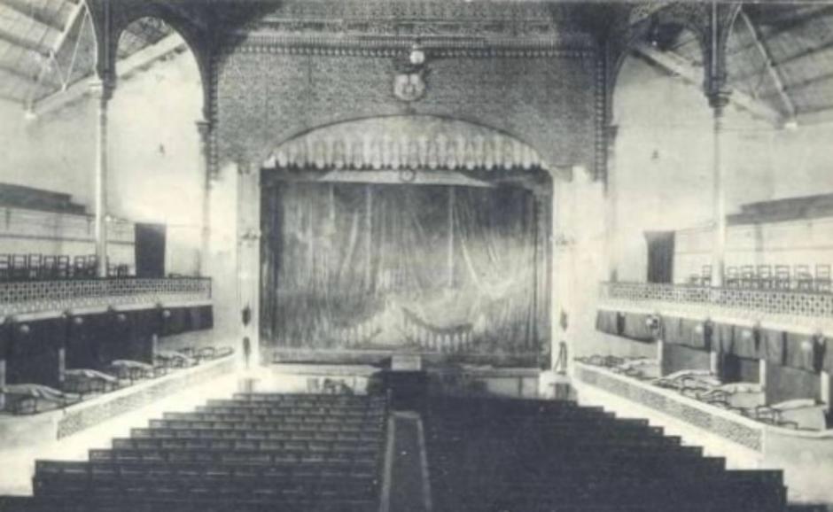 Imagen histórica del Teatro Circo de Albacete