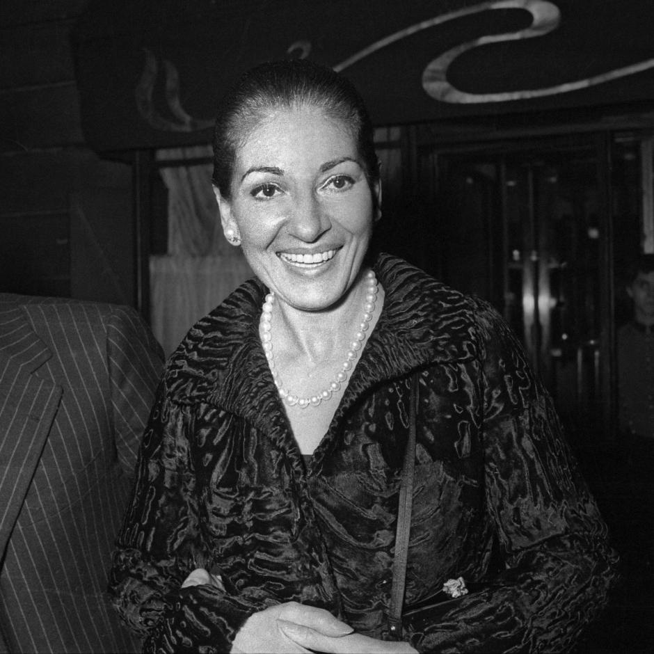 Maria Callas en 1976