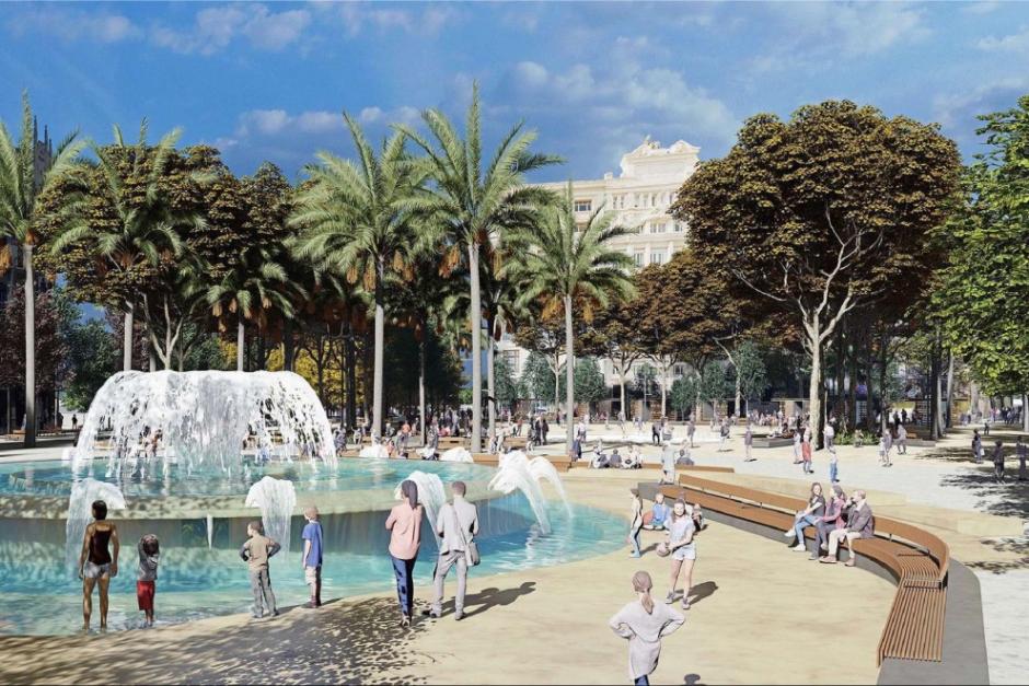 Proyecto de reforma de la plaza del Ayuntamiento de Valencia