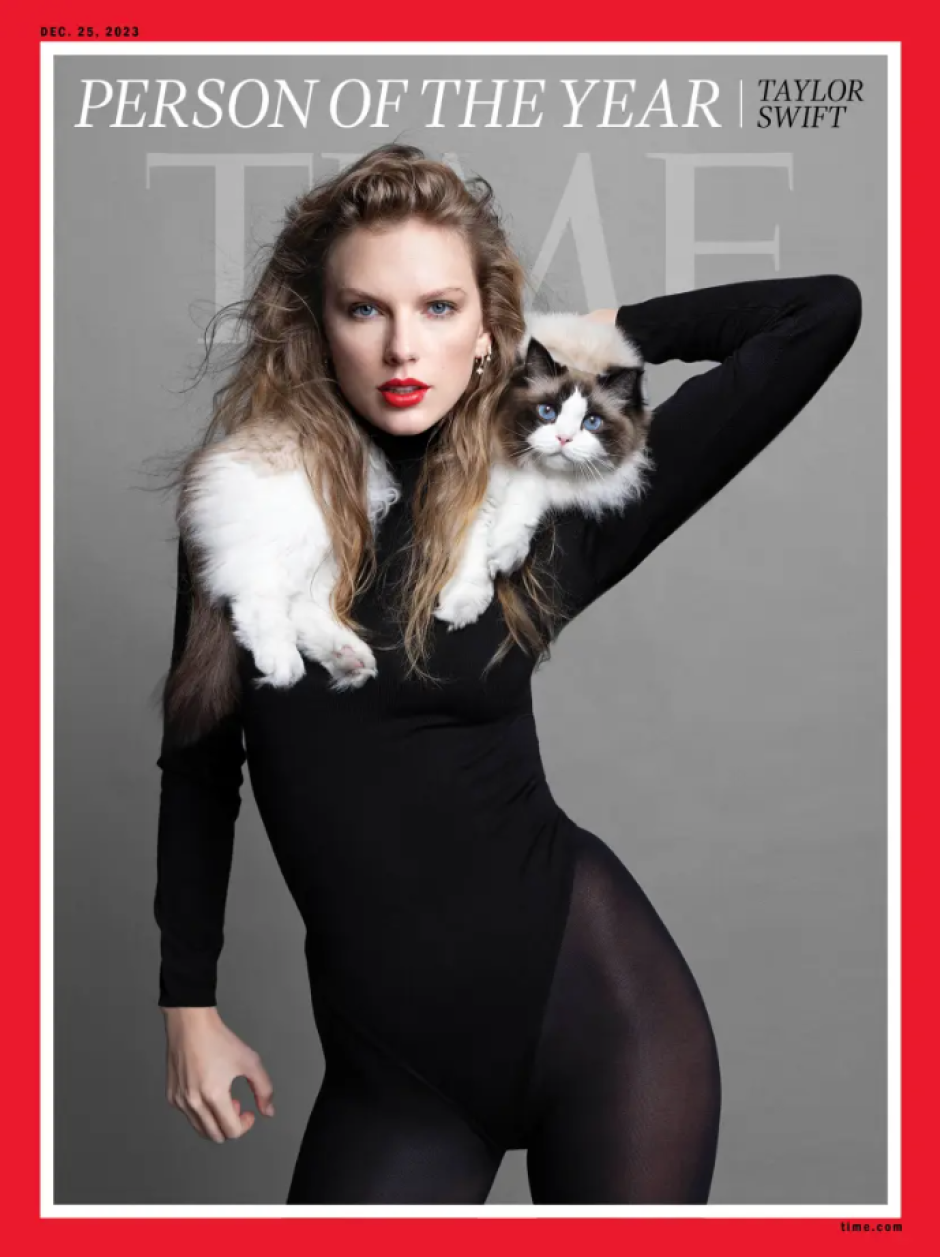 Taylor Swift, en portada de Time, fotografiada por Inez and Vinoodh