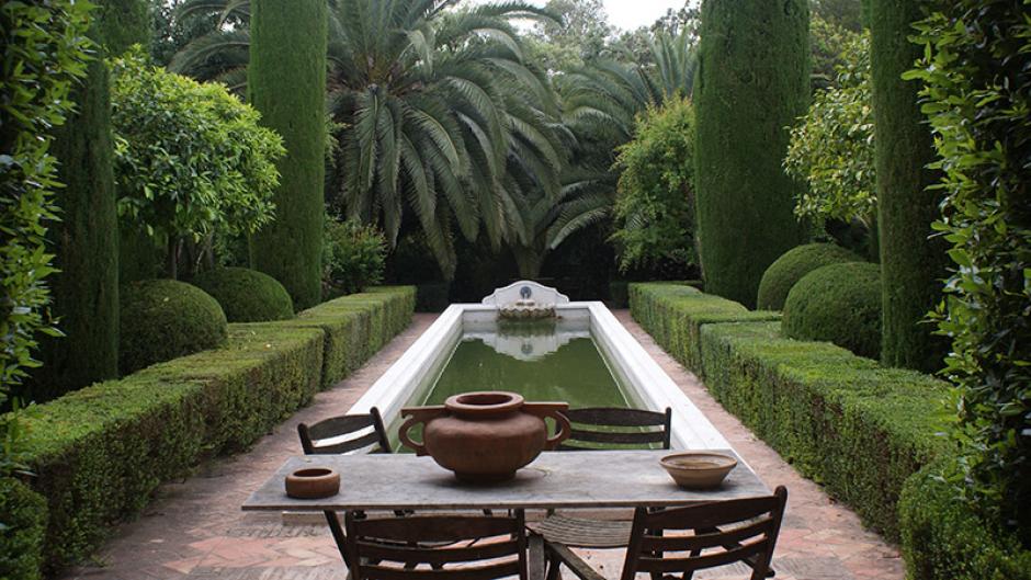 Patio del jardín