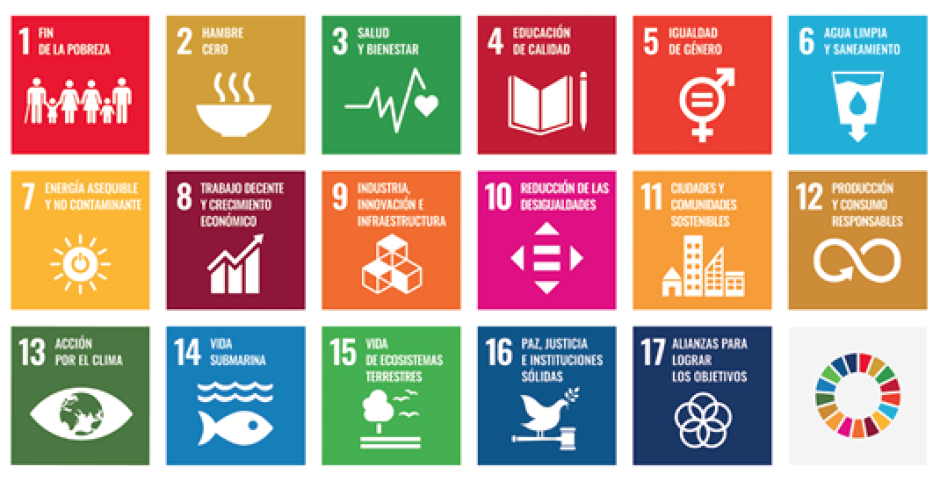 Los 17 objetivos para el "Desarrollo sostenible"