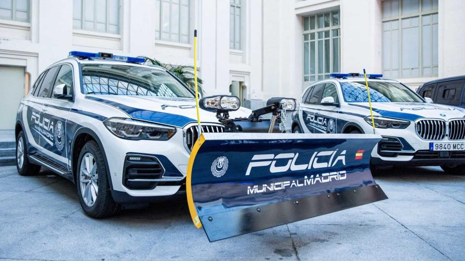 Vehículo de la Policía Municipal de Madrid
