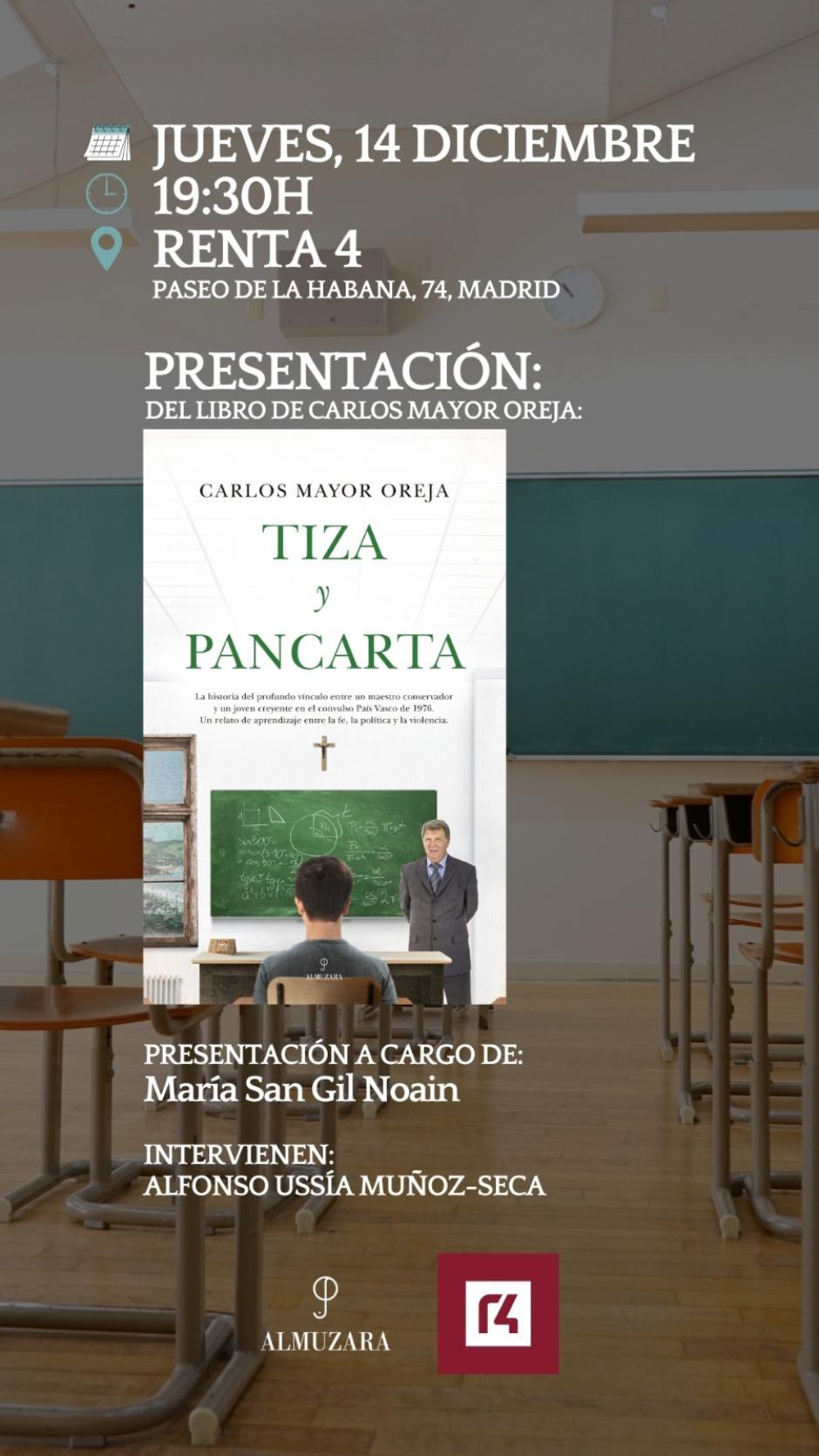 Tiza y Pancarta se presenta este jueves