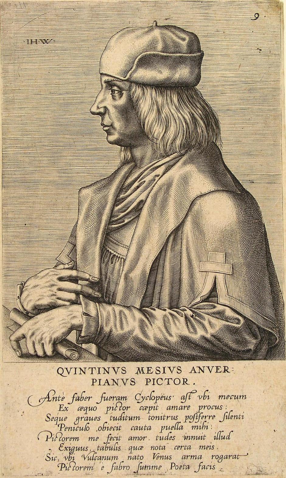 Quentin Matsys, grabado por Johannes Wierix