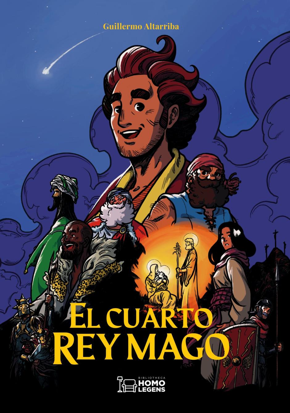 Portada de 'El cuarto rey mago'