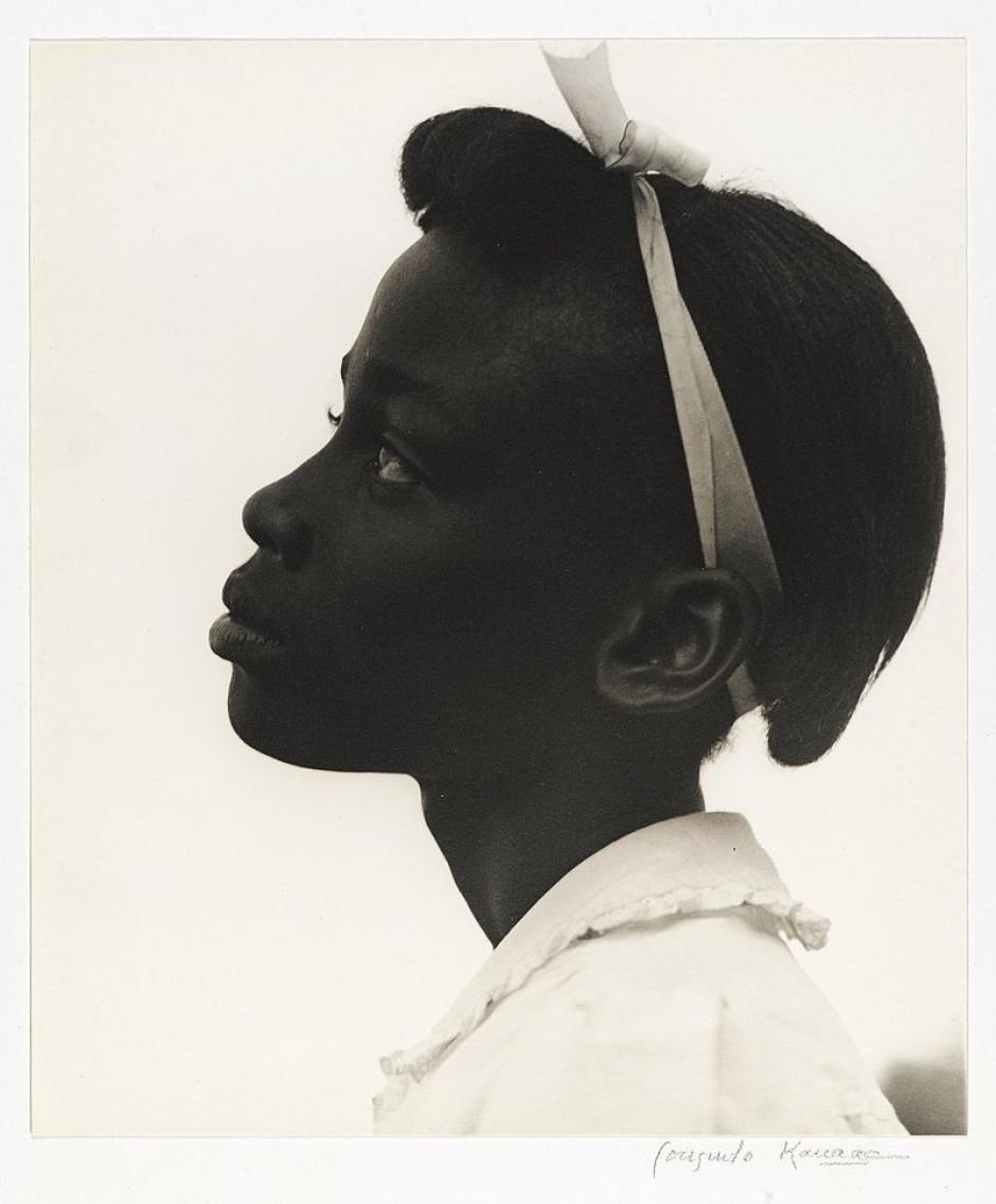 'Chica joven de perfil' de Consuelo Kanaga en la serie Tenessee, 1948.