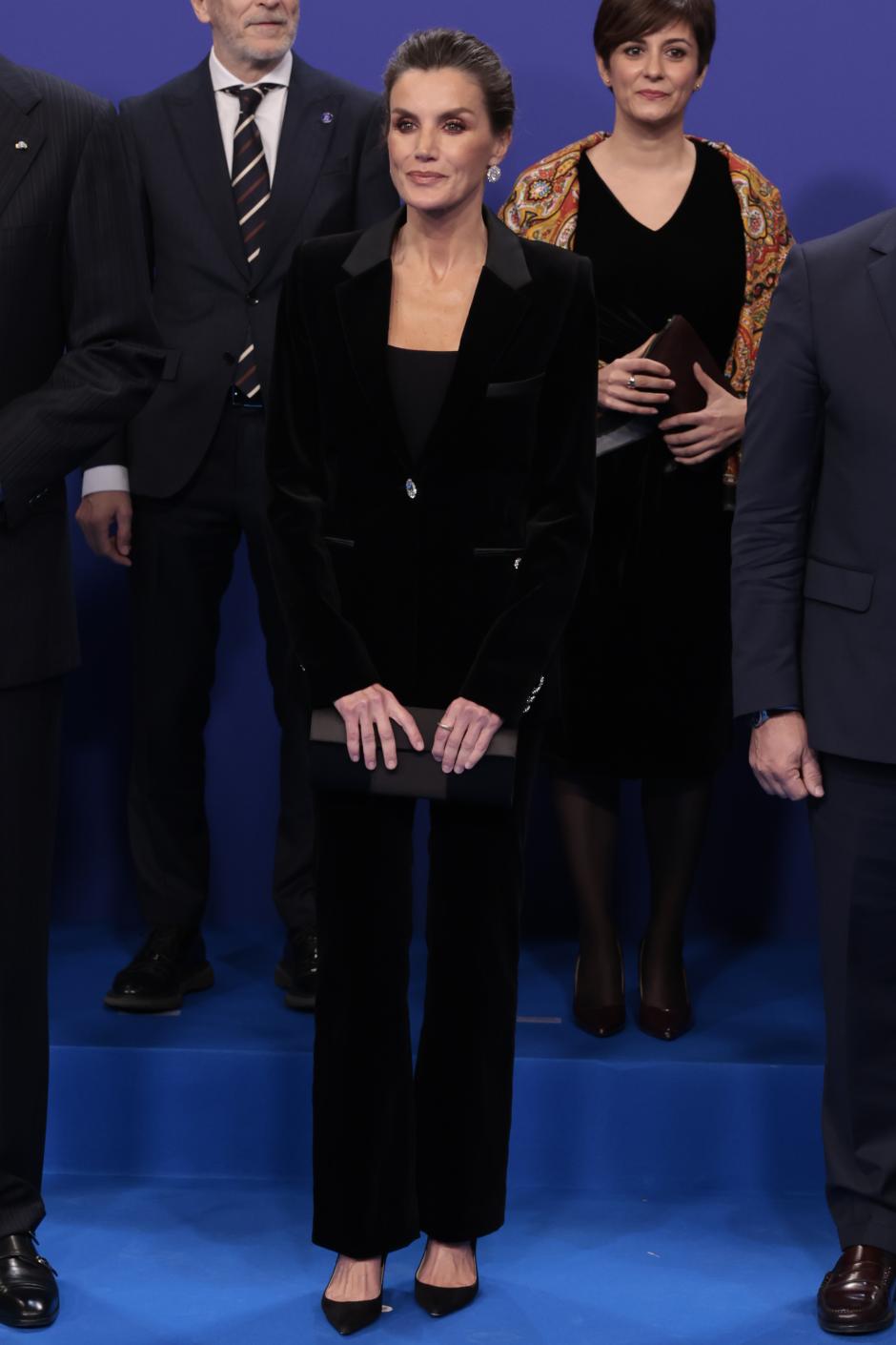 Spanish Queen Letizia attending the closing of the Spanish presidency of the European Commission, December 21, 2023