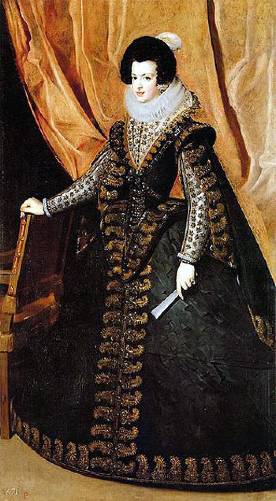 Retrato de Isabel de Borbón, de Velázquez