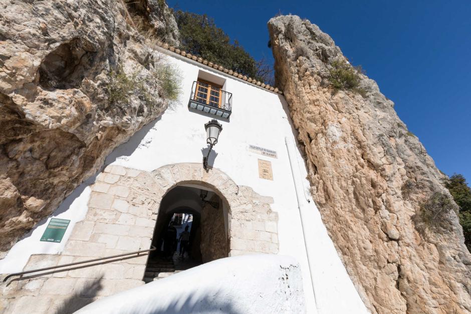 Entrada al barrio del Castillo de Guadalest