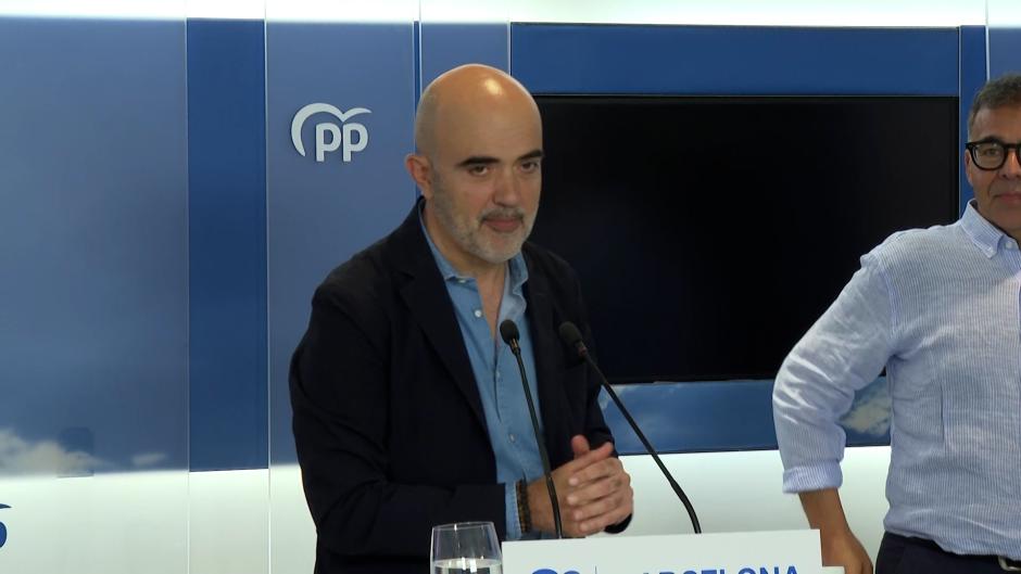 El concejal del Partido Popular en Barcelona, Daniel Sirera