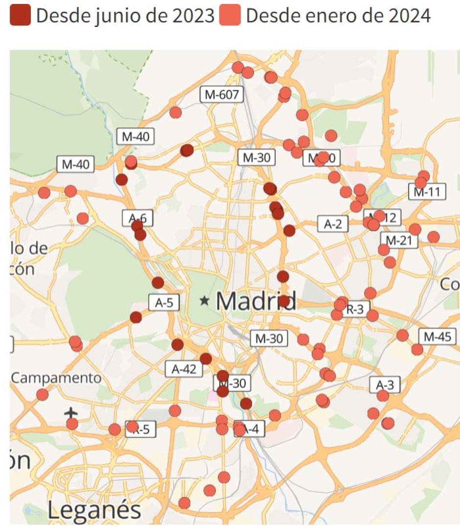 Todo el municipio de Madrid, excepto las carreteras, está ya afectado por las ZBE