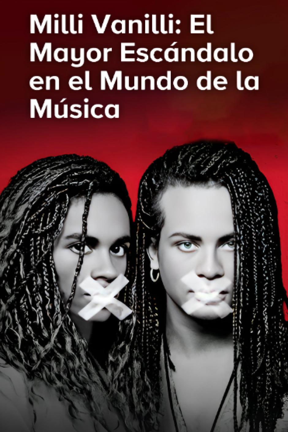 Cartel del documental de Milli Vanilli