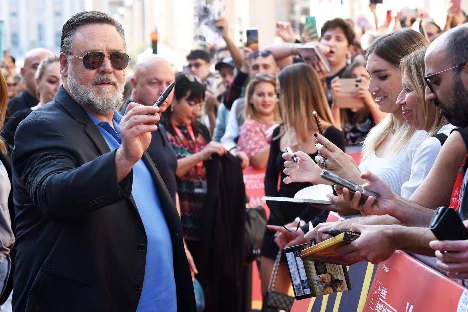 Actor Russel Crowe at Rome Film Fest 2022 - Italy - 15 Oct 2022