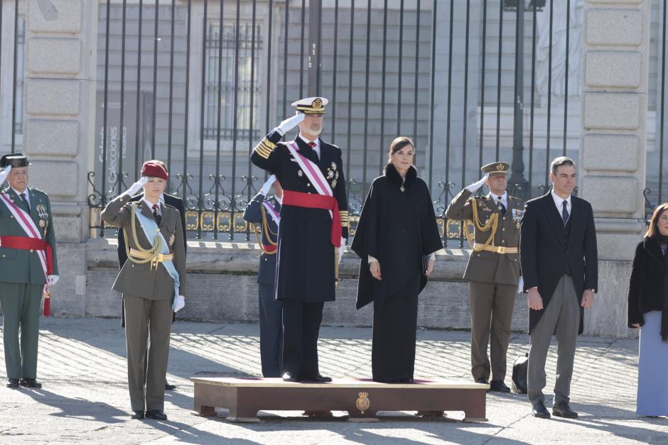 Los Reyes Felipe y Letizia