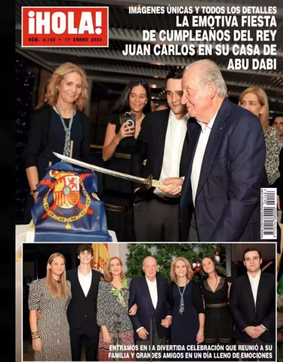 Portada de la Revista ¡Hola!