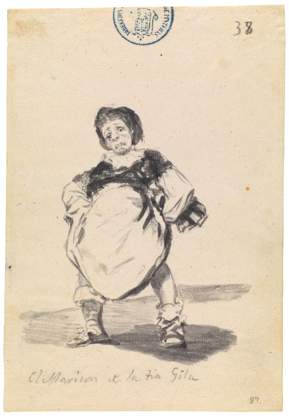 'El maricón de la tía Gila', de Goya