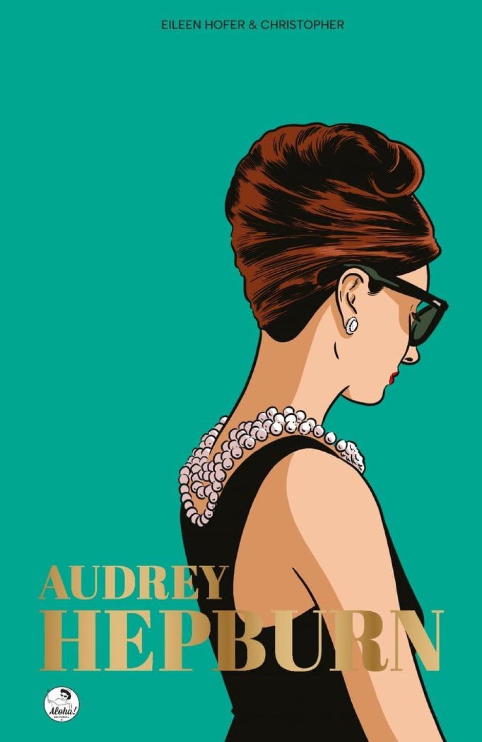 Portada del cómic de Audrey Hepburn