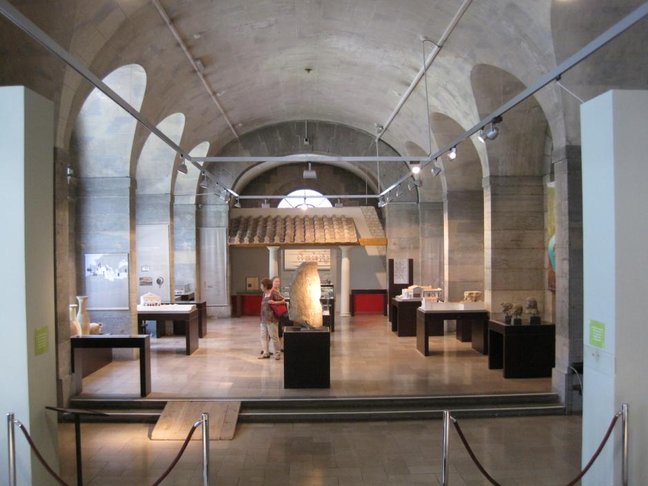 Interior del Museo de Bellas Artes y Arqueología de Besançon