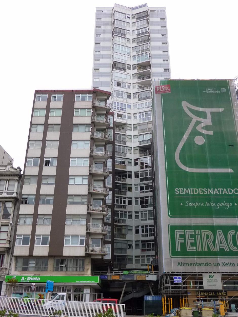 Edificio Torres y Sáez, en La Coruña