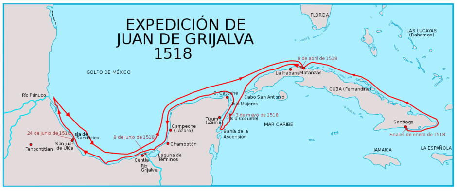 Expedición de Juan de Grijalva 1518