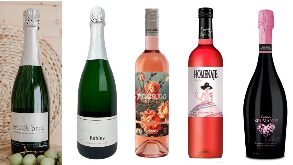VINOS CON PALOMITAS