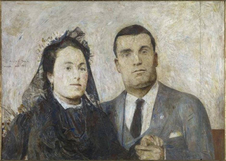 'Antonio y Carmen', de Antonio López