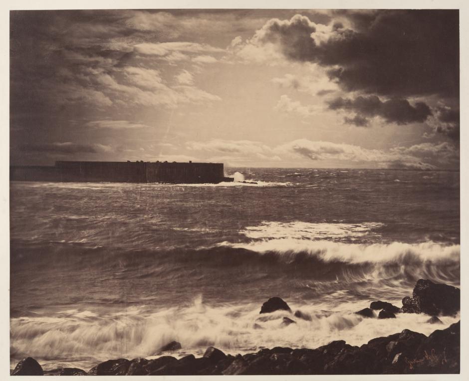 La gran ola, fotografía de Gustav Le Gray