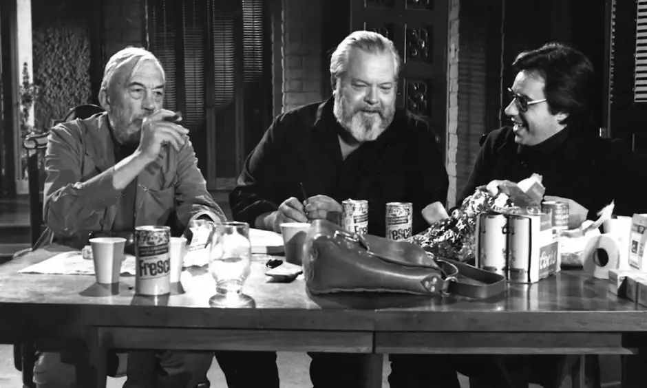 Fotograma de 'Al otro lado del viento', la película póstuma de Orson Welles