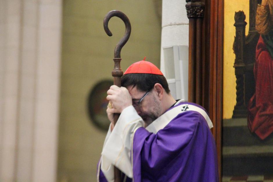 La misa funeral por Jesús Carrascosa ha sido presidida por el cardenal arzobispo de Madrid acompañado de seis obispos y más de 50 sacerdotes