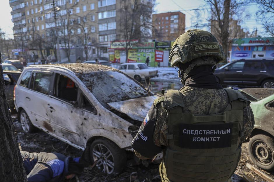 Donetsk (Ucrania), arrasada por el ataque