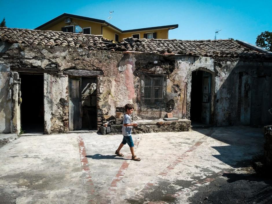 Casa natal del beato Gabrielle antes de la restauración