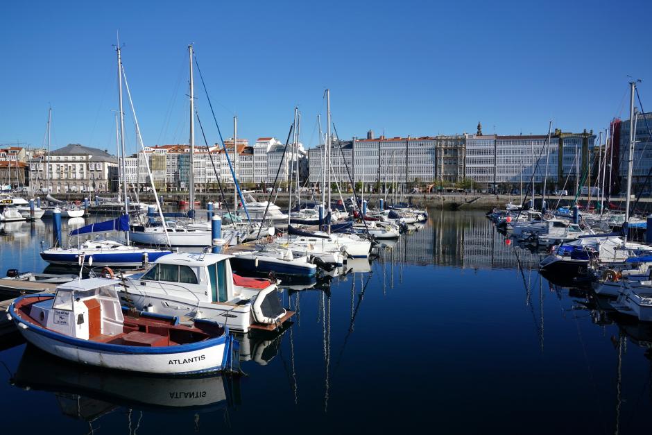 Puerto deportivo de La Coruña