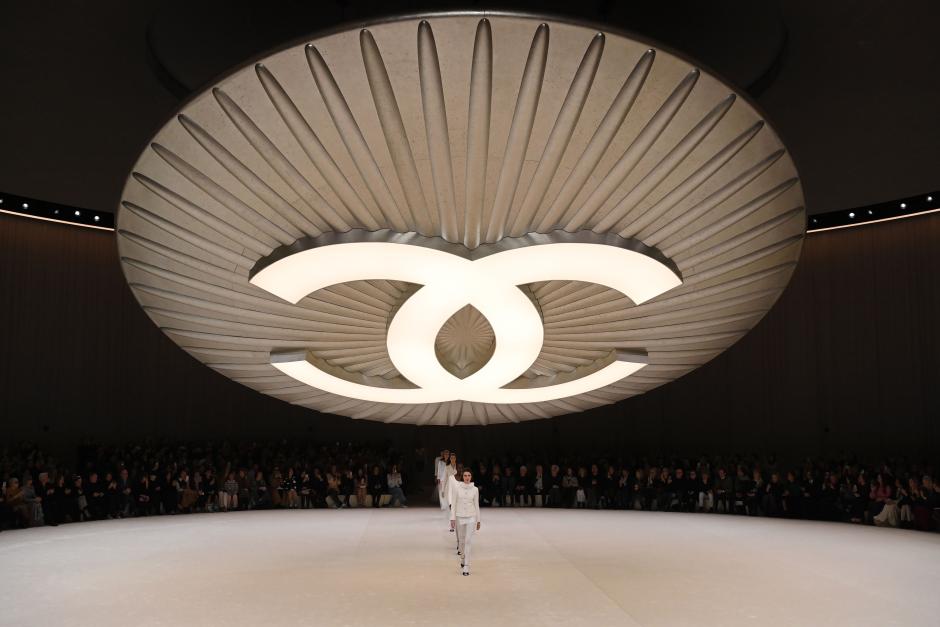 A model wears Chanel collection during Paris Fashion Week, , France - 23 Jan 2024