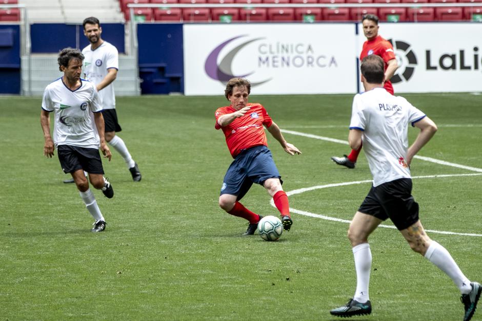 José Luis Martínez-Almeida, en un partido benéfico